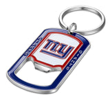 New York Giants Bottle Opener Key Chain - NFL