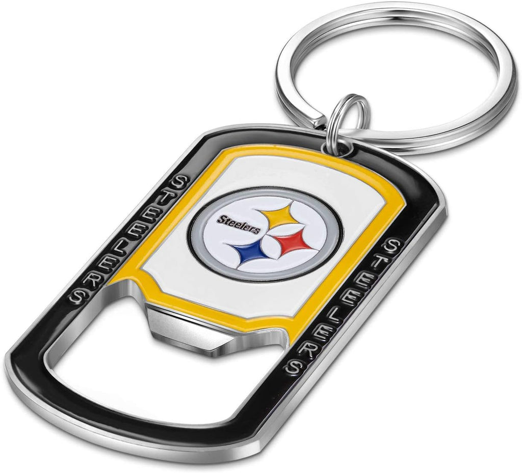 Pittsburgh Steelers Bottle Opener Key Chain - NFL