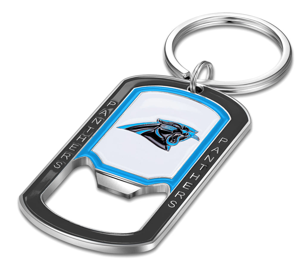 Carolina Panthers Bottle Opener Key Chain - NFL