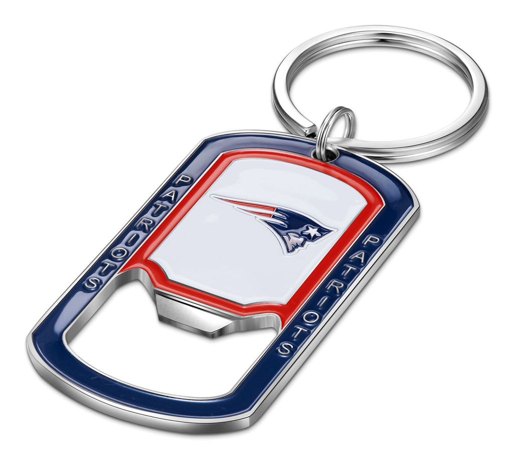 New England Patriots Bottle Opener Key Chain - NFL