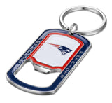 New England Patriots Bottle Opener Key Chain - NFL