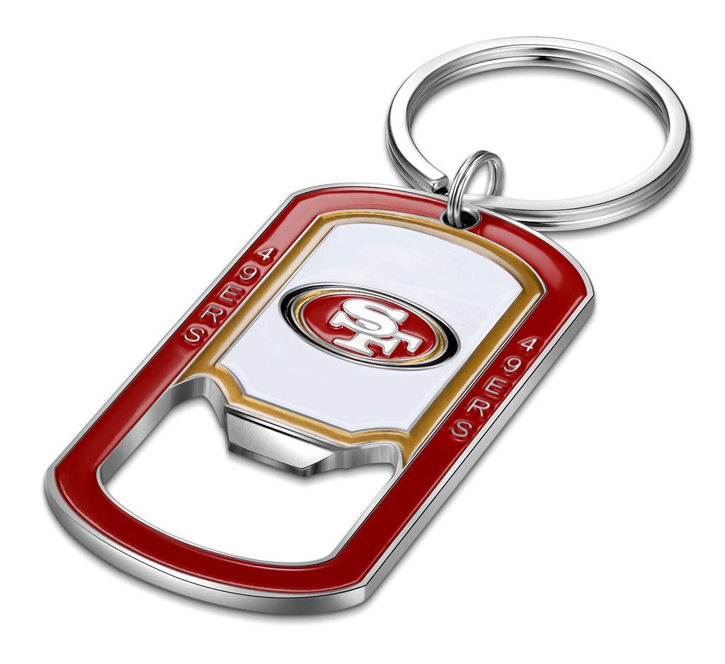San Francisco 49ers Bottle Opener Key Chain - NFL