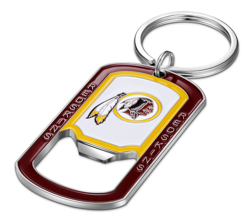 Washington Commanders Vintage Redskins Bottle Opener Key Chain - NFL