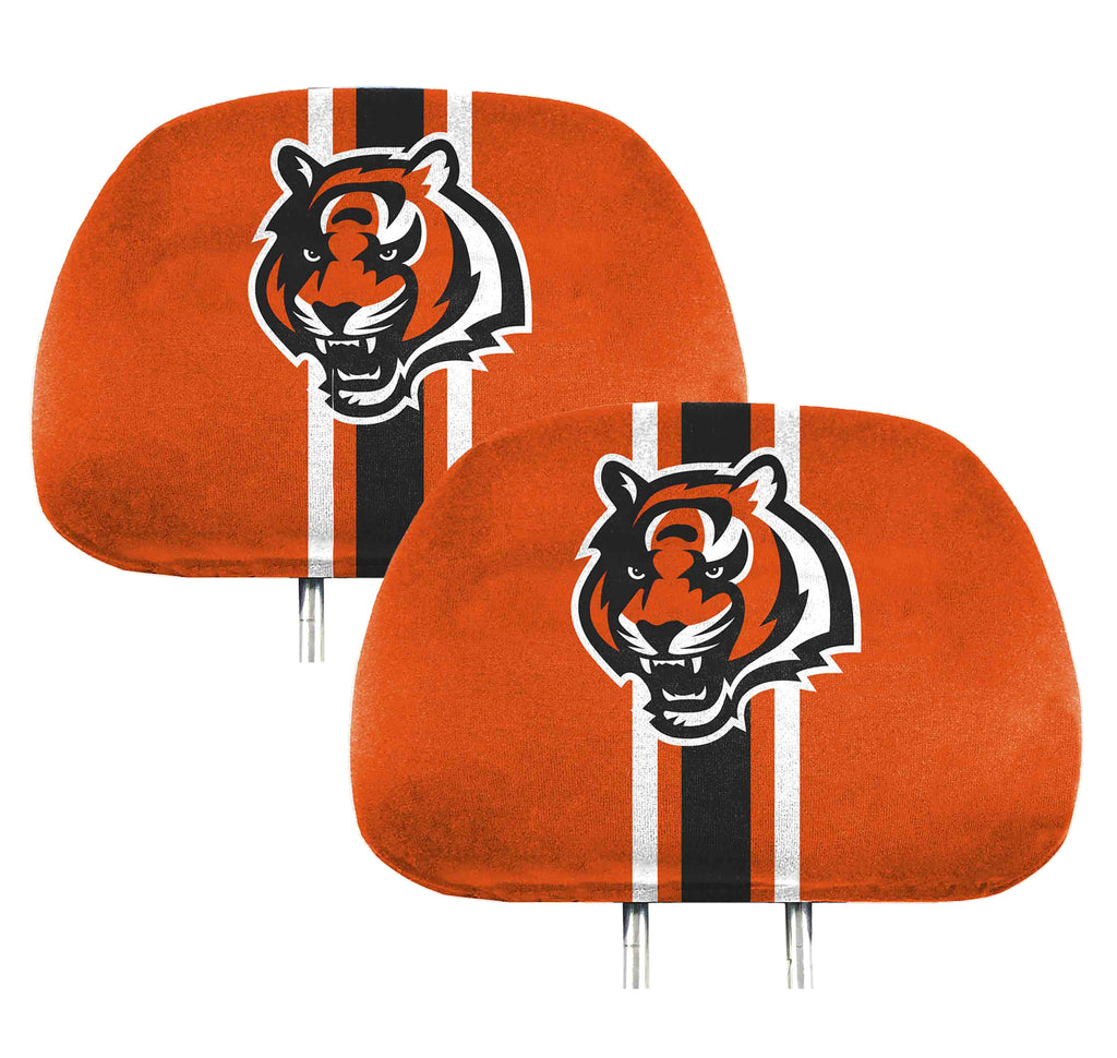 Cincinnati Bengals Printed Headrest Covers - NFL