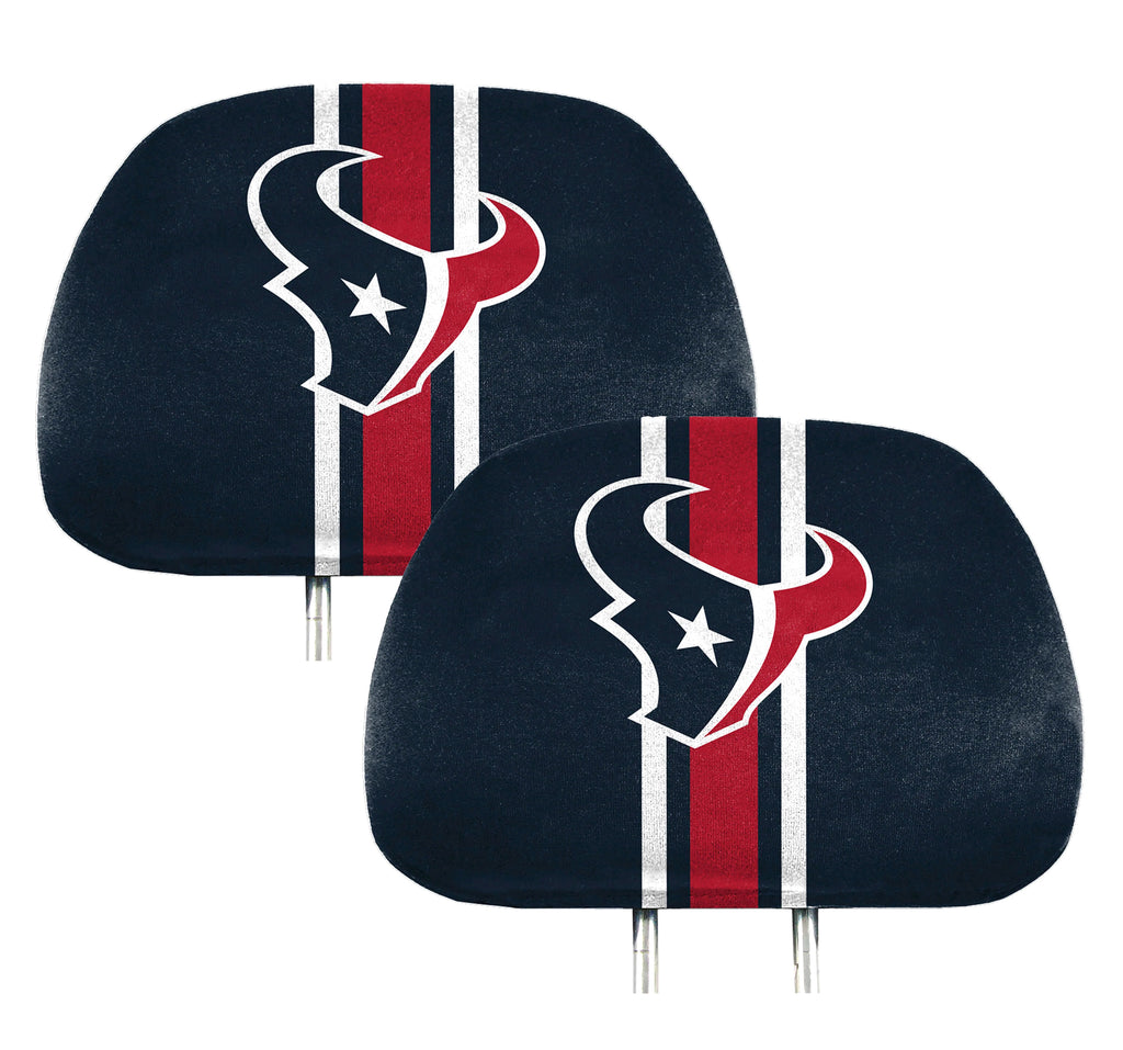 Houston Texans Printed Headrest Covers - NFL