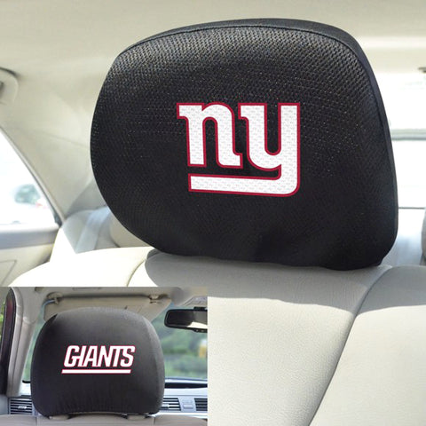 New York Giants Embroidered Headrest Covers - NFL