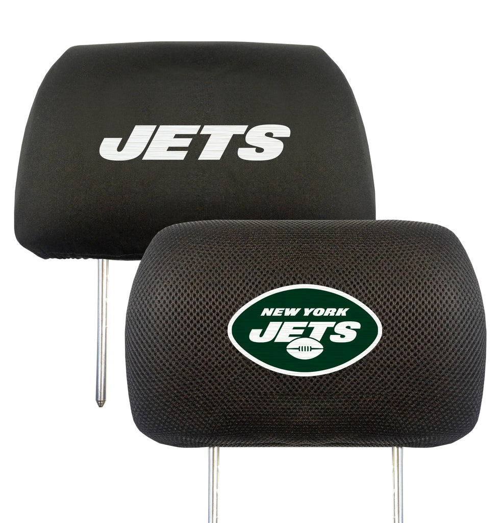 New York Jets Embroidered Headrest Covers - NFL