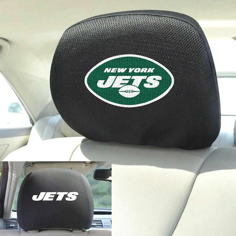 New York Jets Embroidered Headrest Covers - NFL