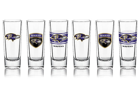 Baltimore Ravens Shot Glass Set - NFL