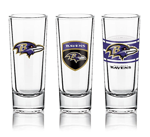 Baltimore Ravens Shot Glass Set - NFL