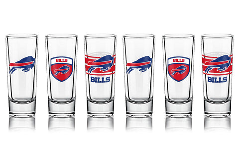 Buffalo Bills Shot Glass Set - NFL