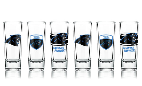 Carolina Panthers Shot Glass Set - NFL