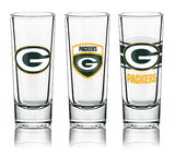 Green Bay Packers Shot Glass Set - NFL