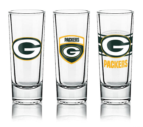 Green Bay Packers Shot Glass Set - NFL
