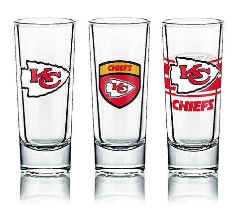 Kansas City Chiefs Shot Glass Set - NFL