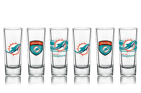 Miami Dolphins Shot Glass Set - NFL