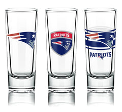 New England Patriots Shot Glass Set - NFL