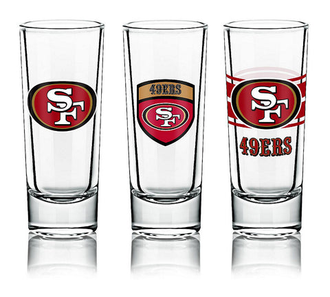 San Francisco 49ers Shot Glass Set - NFL