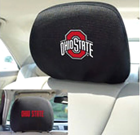 Ohio State Buckeyes Embroidered Headrest Covers - NCAA