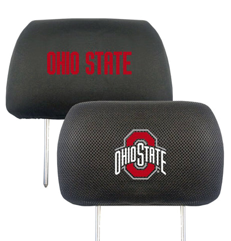 Ohio State Buckeyes Embroidered Headrest Covers - NCAA