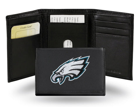 Philadelphia Eagles Embroidered Trifold Wallet - NFL