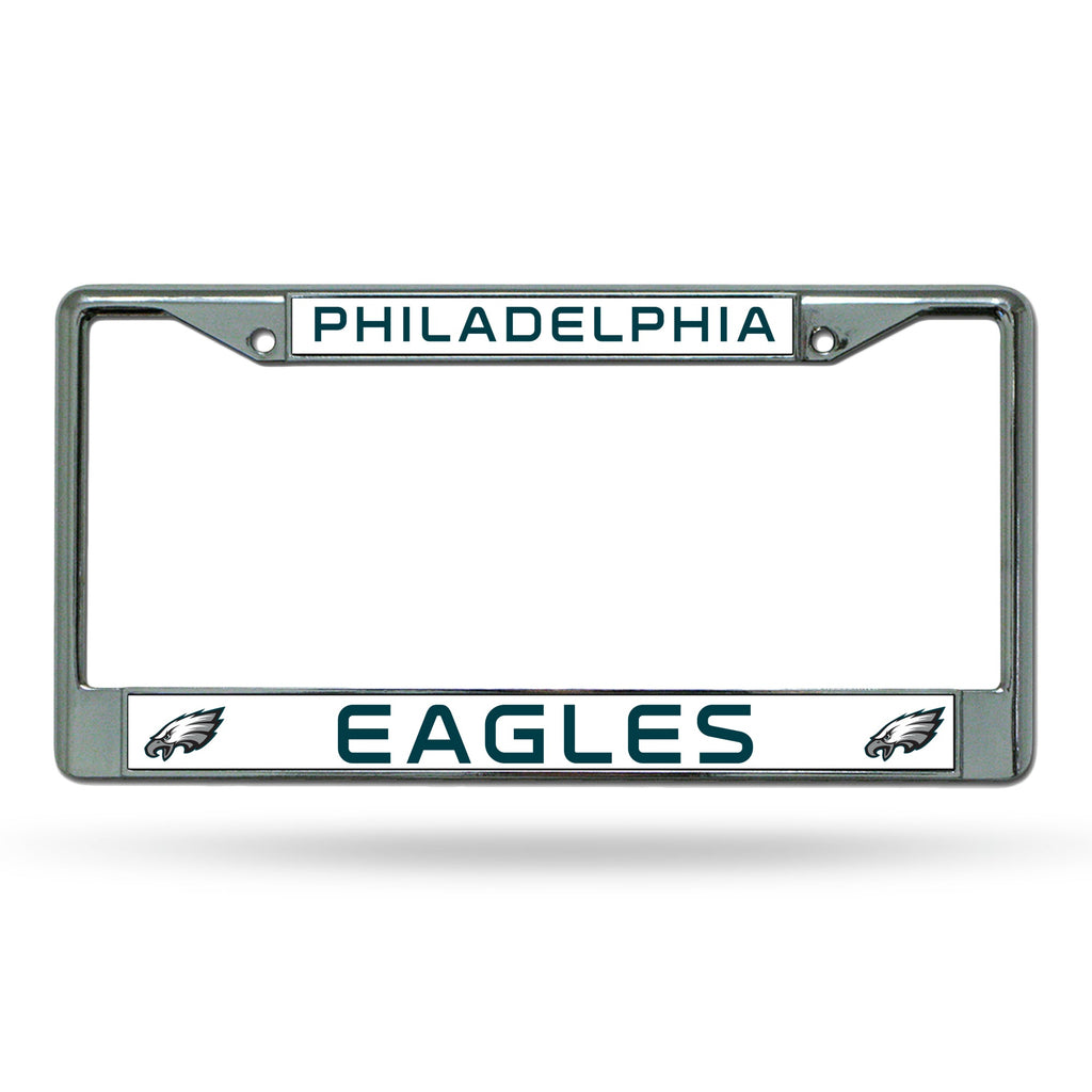 Philadelphia Eagles Chrome License Plate Frame - NFL