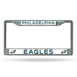 Philadelphia Eagles Chrome License Plate Frame - NFL