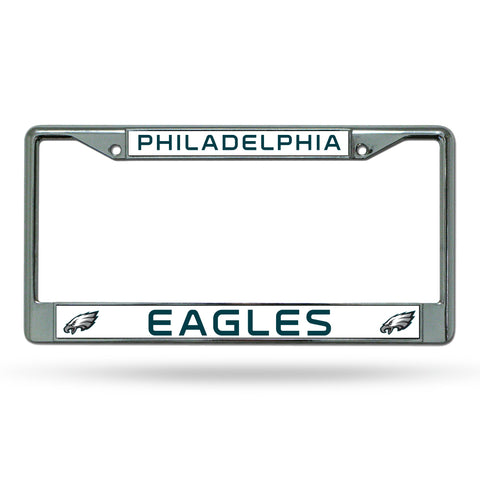 Philadelphia Eagles Chrome License Plate Frame - NFL