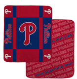 Philadelphia Phillies Reversible Fleece Blanket - MLB