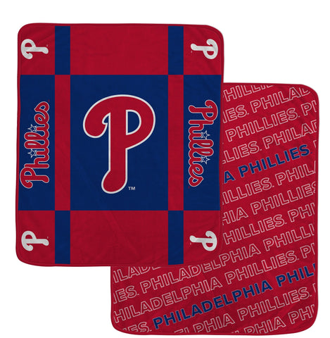 Philadelphia Phillies Reversible Fleece Blanket - MLB