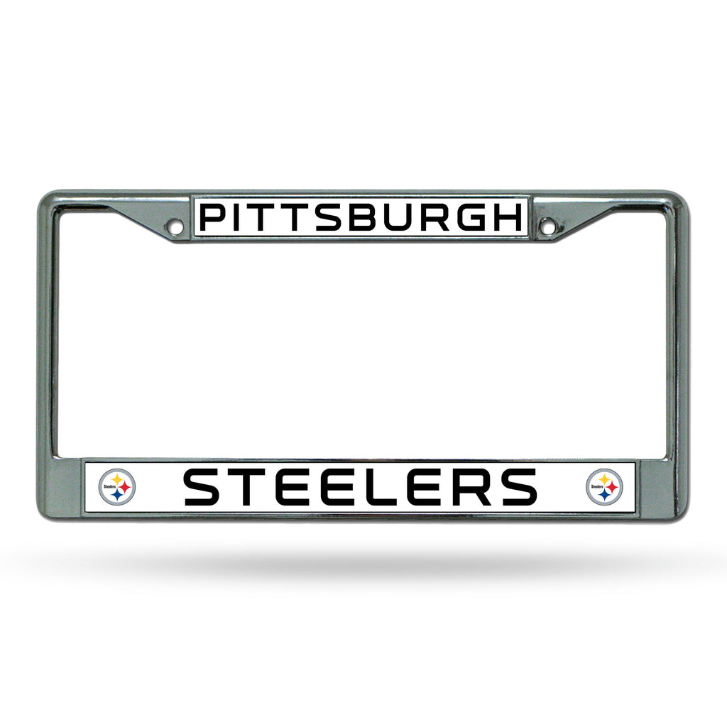 Pittsburgh Steelers Chrome License Plate Frame - NFL