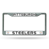 Pittsburgh Steelers Chrome License Plate Frame - NFL