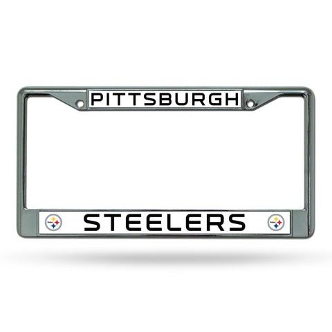 Pittsburgh Steelers Chrome License Plate Frame - NFL