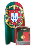 Portugal Flag Fleece Blanket - 50