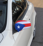 Car Mirror Covers - Puerto Rico Flag