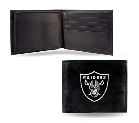 Las Vegas Raiders Embroidered Bifold Wallet - NFL