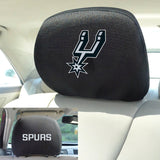 San Antonio Spurs Embroidered Headrest Covers - NBA