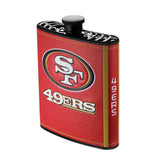 San Francisco 49ers 7oz Plastic Hip Flask - NFL