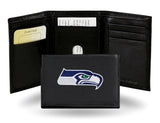 Seattle Seahawks Embroidered Trifold Wallet - NFL