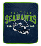 Seattle Seahawks Ultra Soft Fleece Travel Blanket - NFL