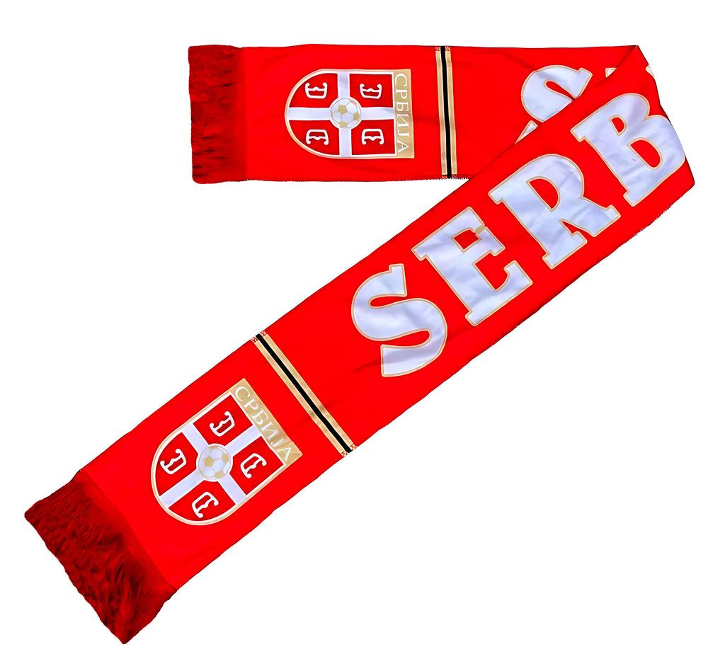 Serbia National Team Soccer Scarf (Alternate)