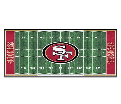 San Francisco 49ers Football Field Runner - NFL