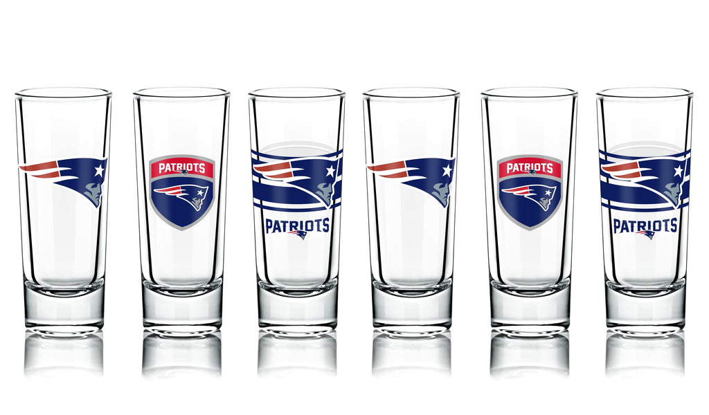 New England Patriots Shot Glass Set - NFL