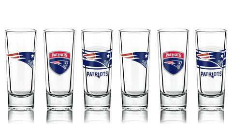 New England Patriots Shot Glass Set - NFL