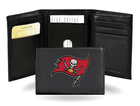 Tampa Bay Buccaneers Embroidered Trifold Wallet - NFL