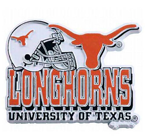 Texas Longhorns Embossed Rubber Magnet - NCAA