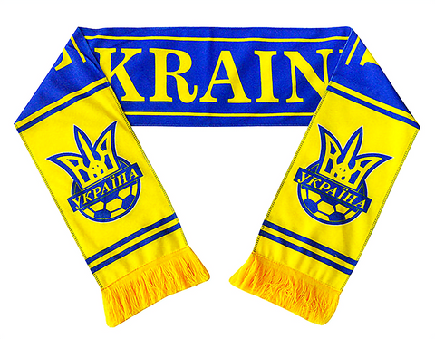 Ukraine National Team Soccer Scarf