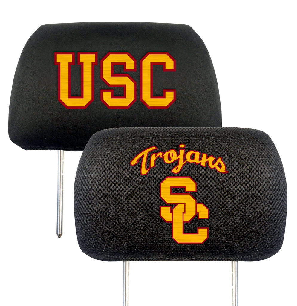 USC Trojans Embroidered Headrest Covers - NCAA
