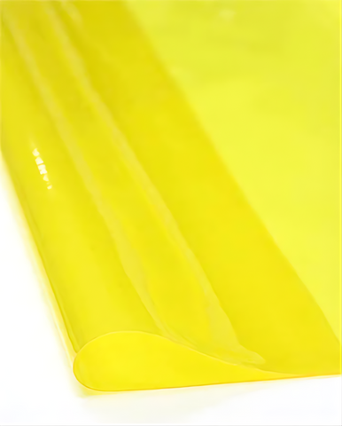 Yellow Tinted Clear Vinyl 10-Gauge Multipurpose Fabric - 5-Star Fabrics