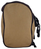 Alabama Crimson Tide Zep-Pro Men's Khaki Canvas Hanging Toiletry Bag - NCAA